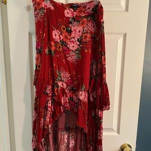Torrid high low skirt size 1